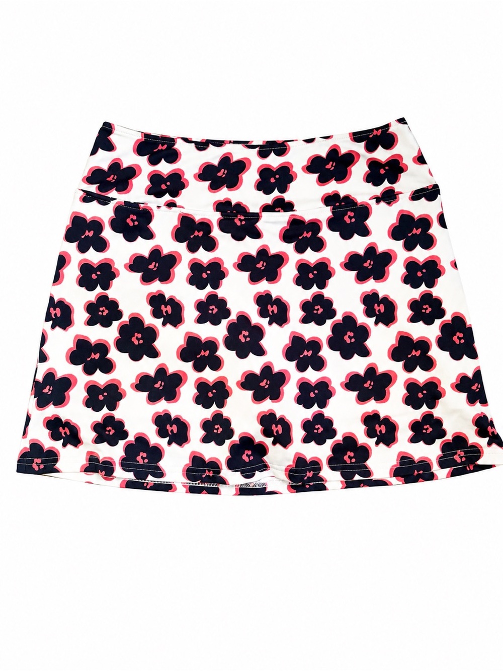 Golftini Beach Bum Floral Golf Skort XS Navy Coral Hot Pink
